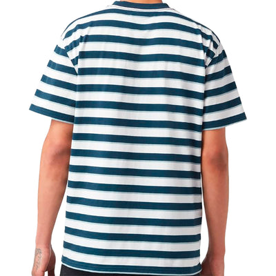 Dickies Vincent Alvarez Striped Short Sleeve T shirt airforce blue