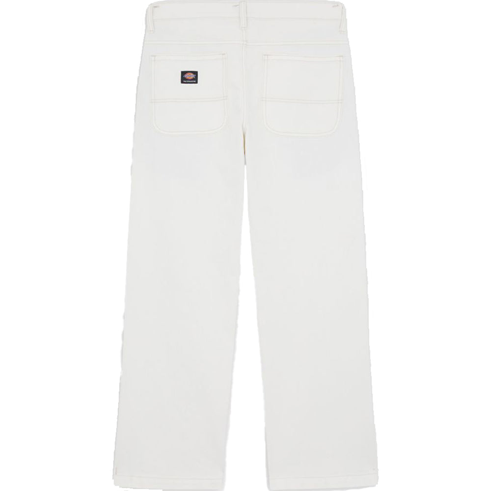 Dickies Wingville Loose Denim Trousers Ecru