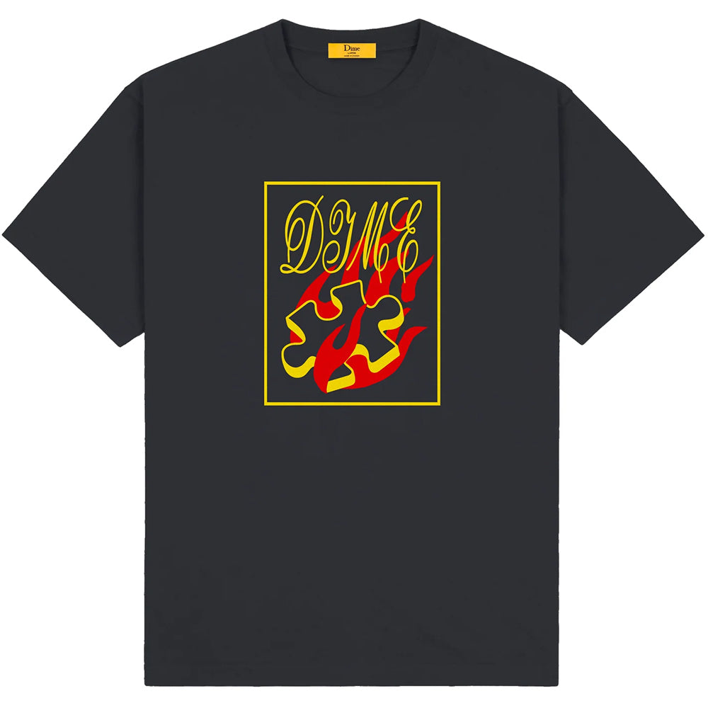 Dime MTL Flamepuzz T Shirt Outerspace