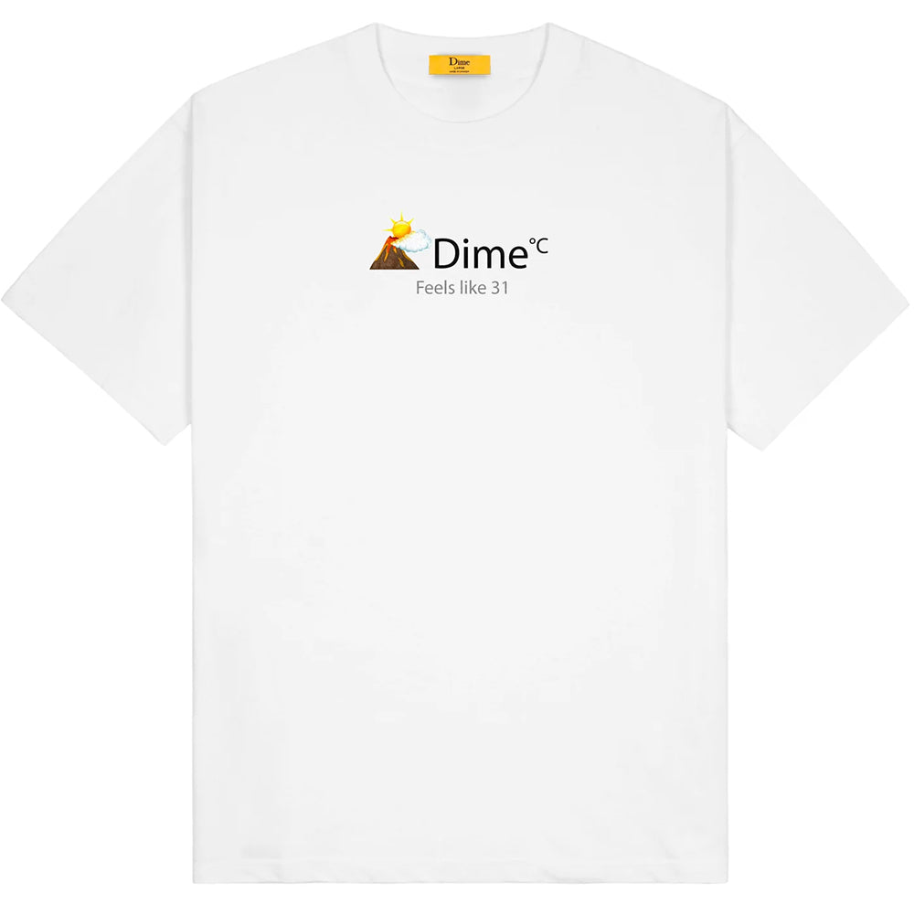 Dime Weather T Shirt White