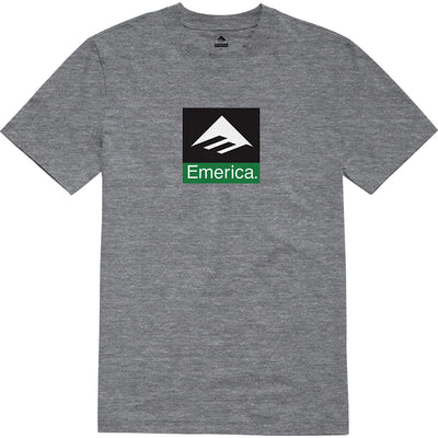 Emerica Classic Combo T shirt charcoal heather