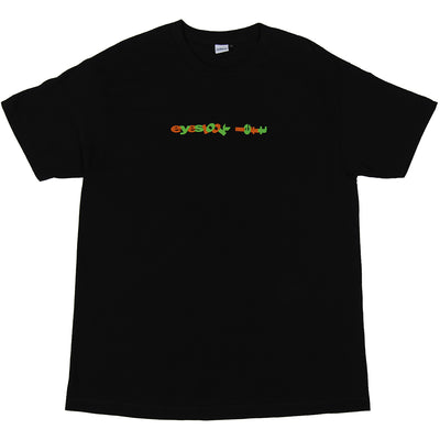 Eyes Look Left Fat Pockets T shirt Black