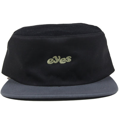 Eyes Look Left Pillbox Hat Black