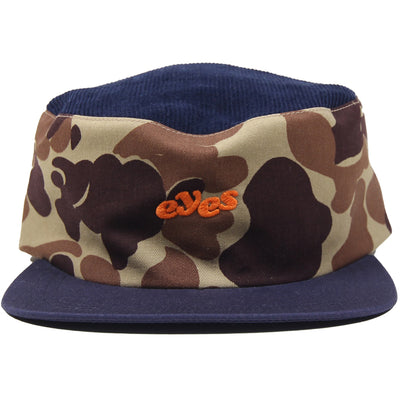 Eyes Look Left Pillbox Hat Camo
