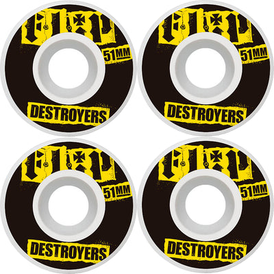 Flip Cutback Destroyers wheels 51mm