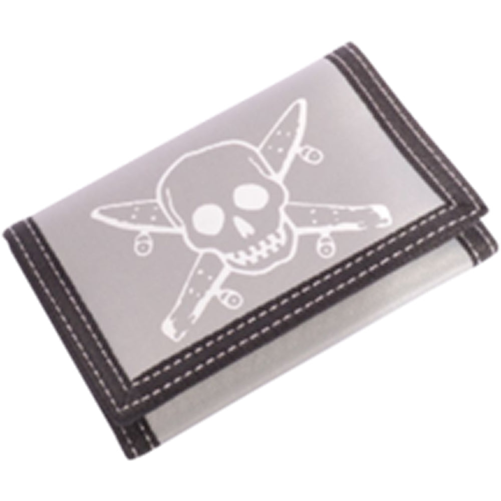 Fourstar Street Pirate Velcro Wallet charcoal