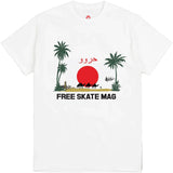 Free Skate Mag Marrakech Tee White