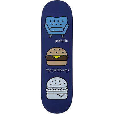 Frog Jesse Alba Ghost Burger Deck 8.25"