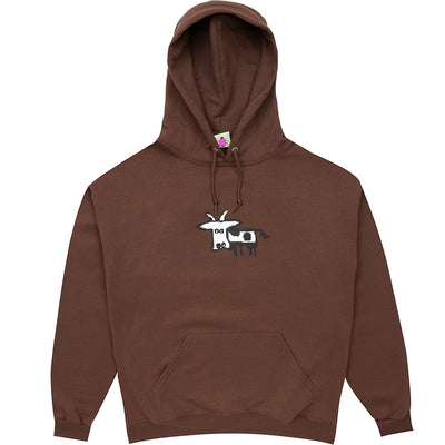 Frog Pure Cow Hoodie Brown