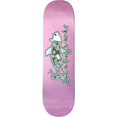 Frog Rainbow Fish Pink Deck 8.25"