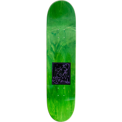 Frog Rainbow Fish Pink Deck 8.25"