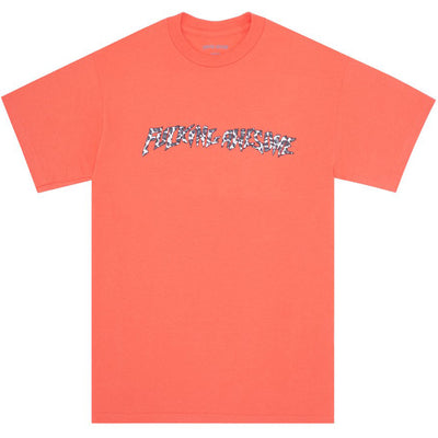 Fucking Awesome Cheetah Stamp Tee pink