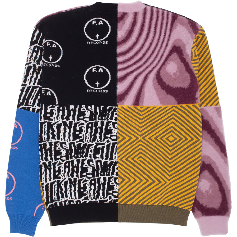 Fucking Awesome Cult Of Personality Sweater Multicolour