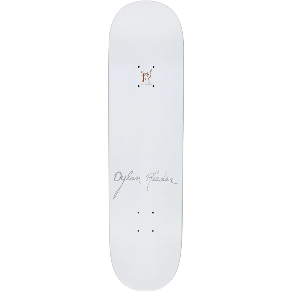 Fucking Awesome Dylan Rieder White Dipped Deck 8.5"