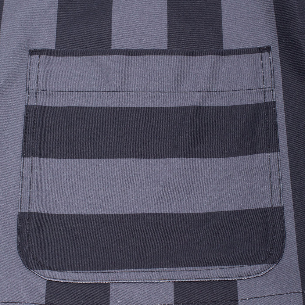 Fucking Awesome Filigree Striped Chore Jacket black/grey