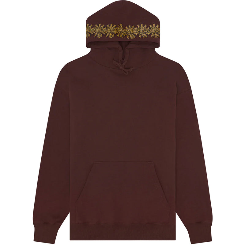 Fucking Awesome Spiral Arc Hoodie Brown