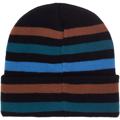 Fucking Awesome Wanto Striped Cuff Beanie Black