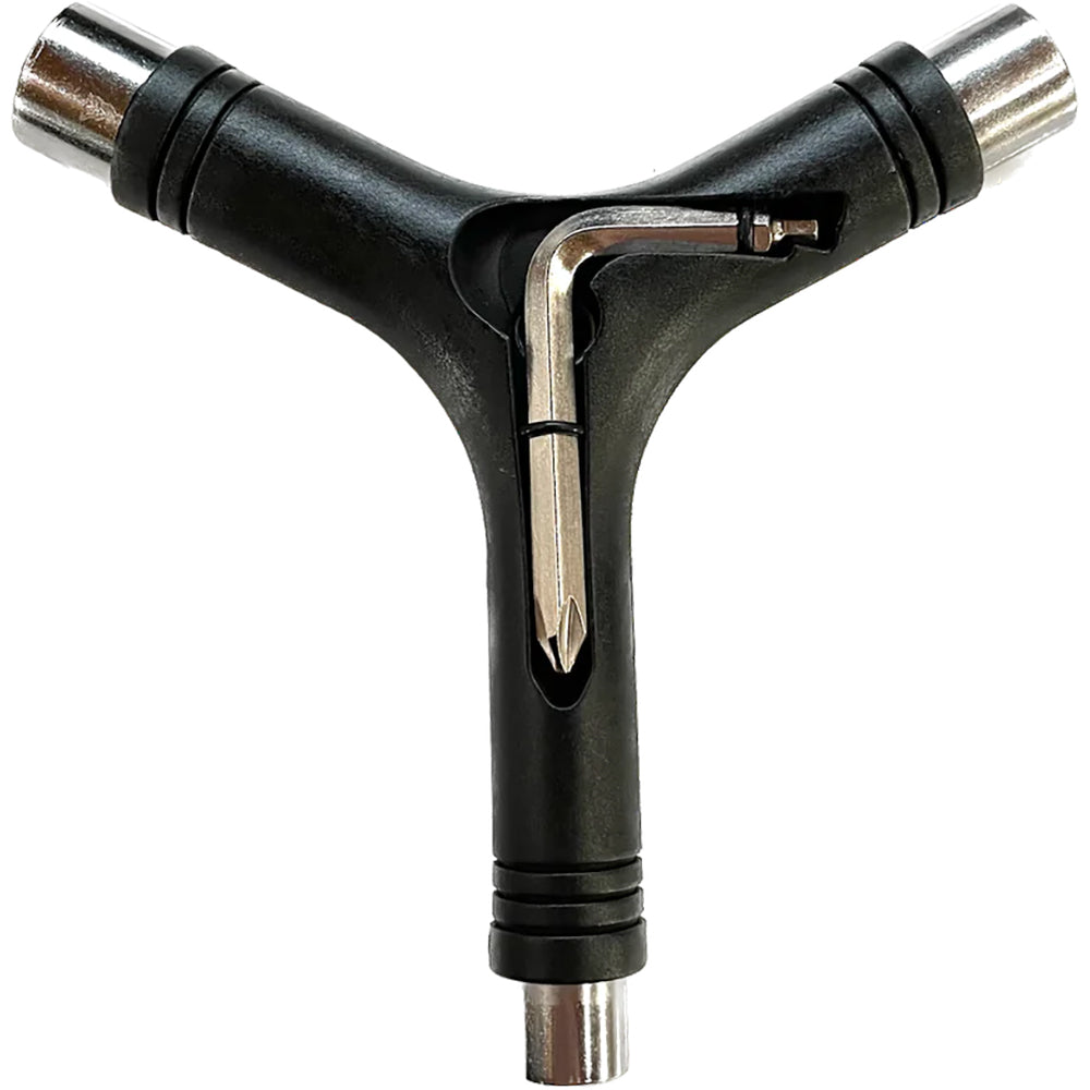 G-Tool skateboard Y Tool With Rethreader Black