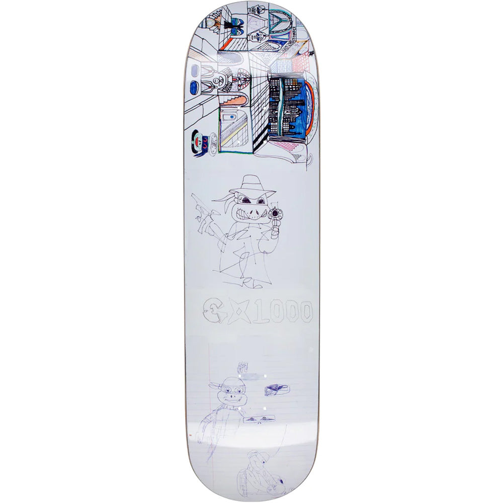 GX1000 Stick Up Skateboard Deck 8.625"