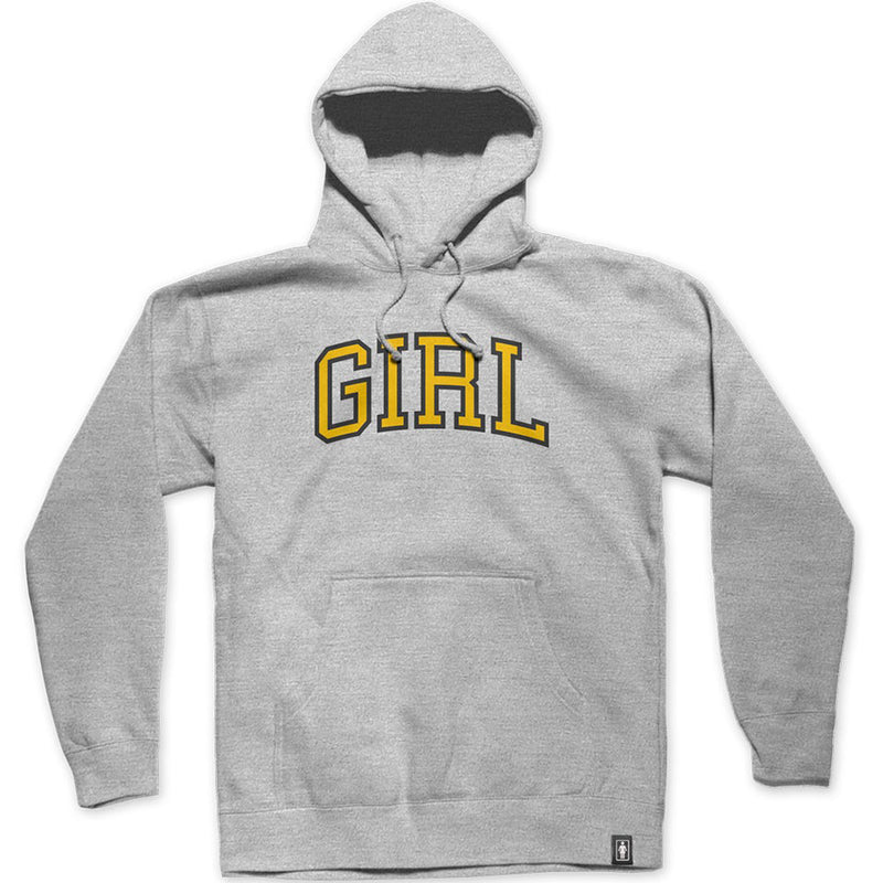 Girl Arch Pullover Hood athletic heather grey