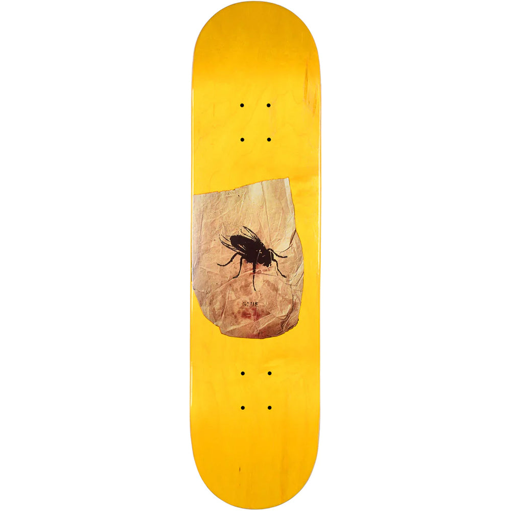 Glue Fly Bag Yellow Skateboard Deck 8"