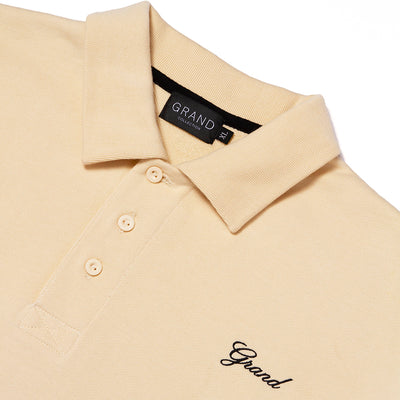 Grand Collared Sweatshirt cream