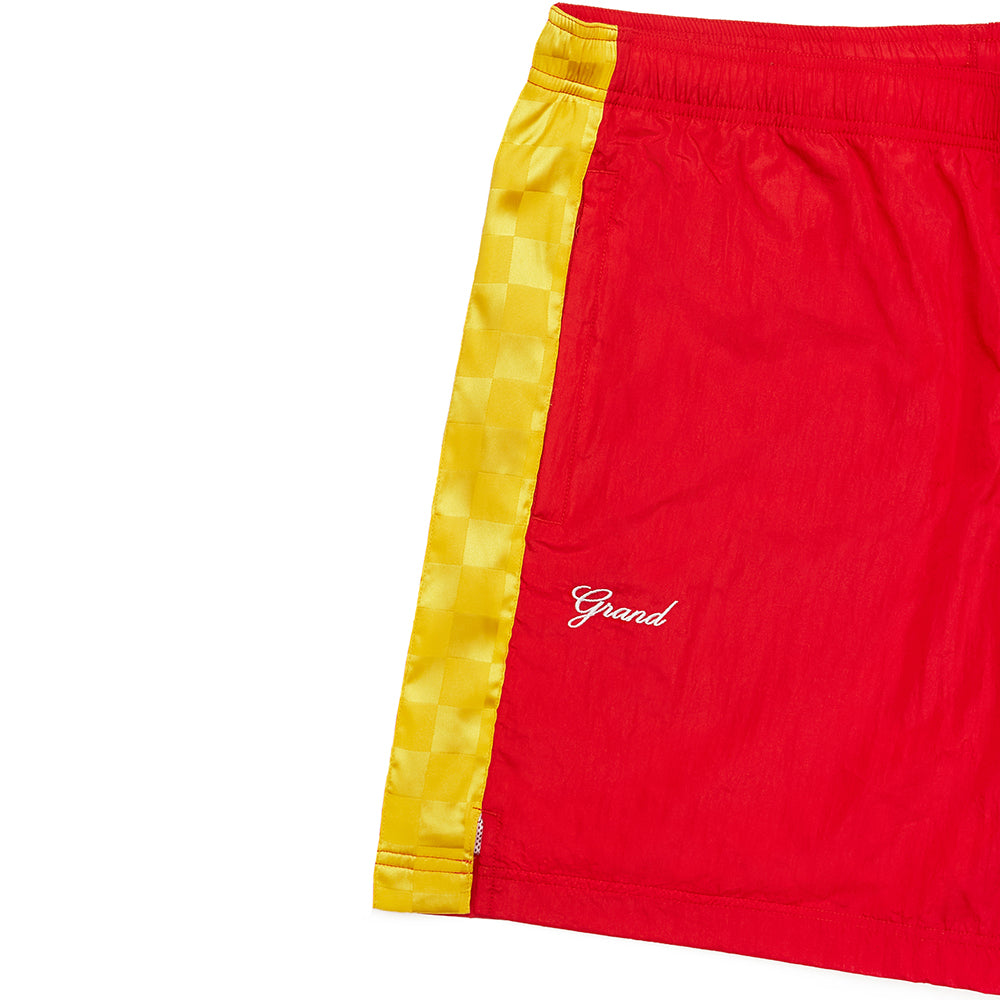 Grand x Umbro Shorts red/yellow