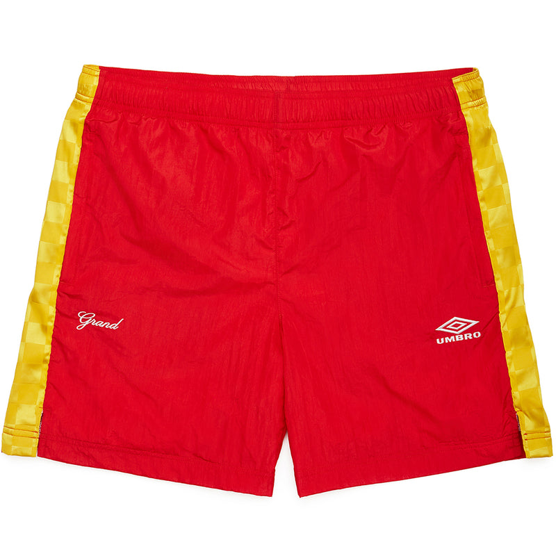 Grand x Umbro Shorts red/yellow