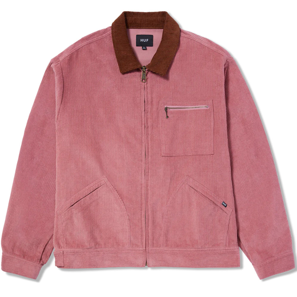 HUF Corduroy Trucker Jacket Dusty Rose