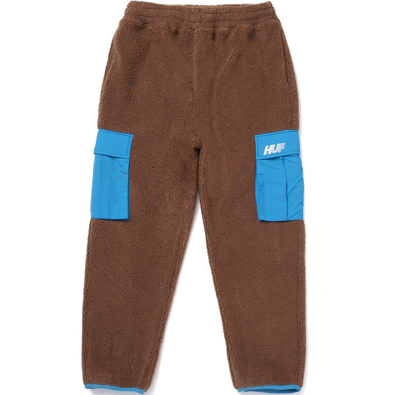 HUF Fort Point Sherpa Pant dust brown