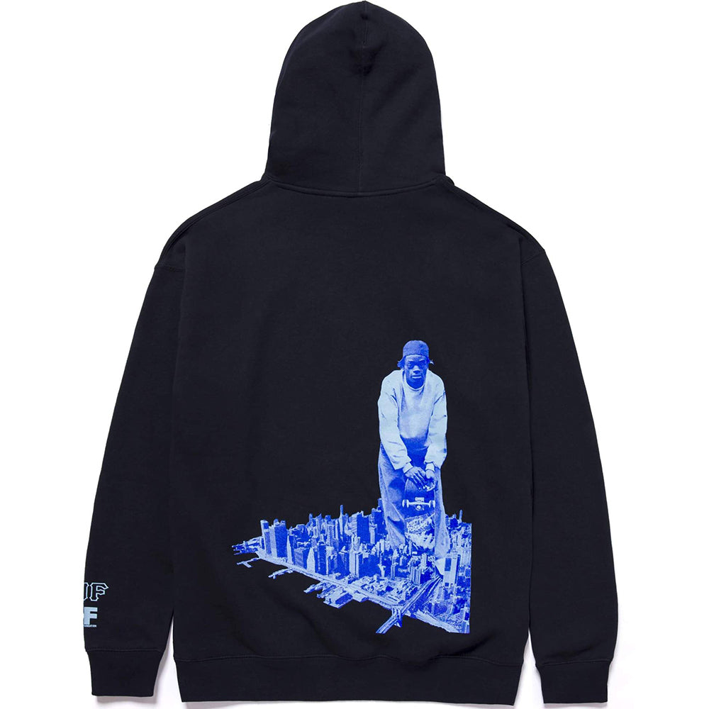 HUF Harold Hunter Foundation 2021 Pullover Hoodie navy