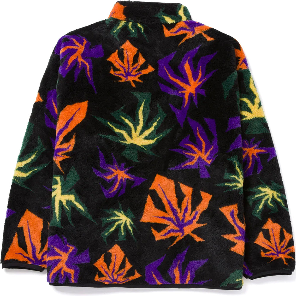 HUF Lowell Jacquard Sherpa Full-Zip Fleece Multi