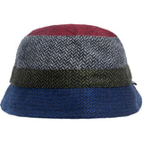 HUF Pops Herringbone Bucket Hat black