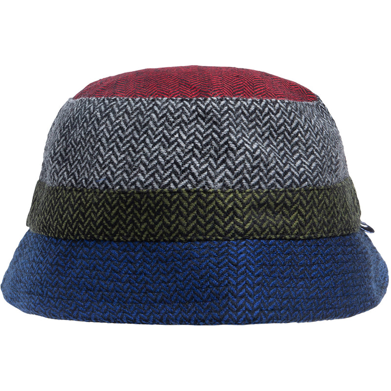 HUF Pops Herringbone Bucket Hat black