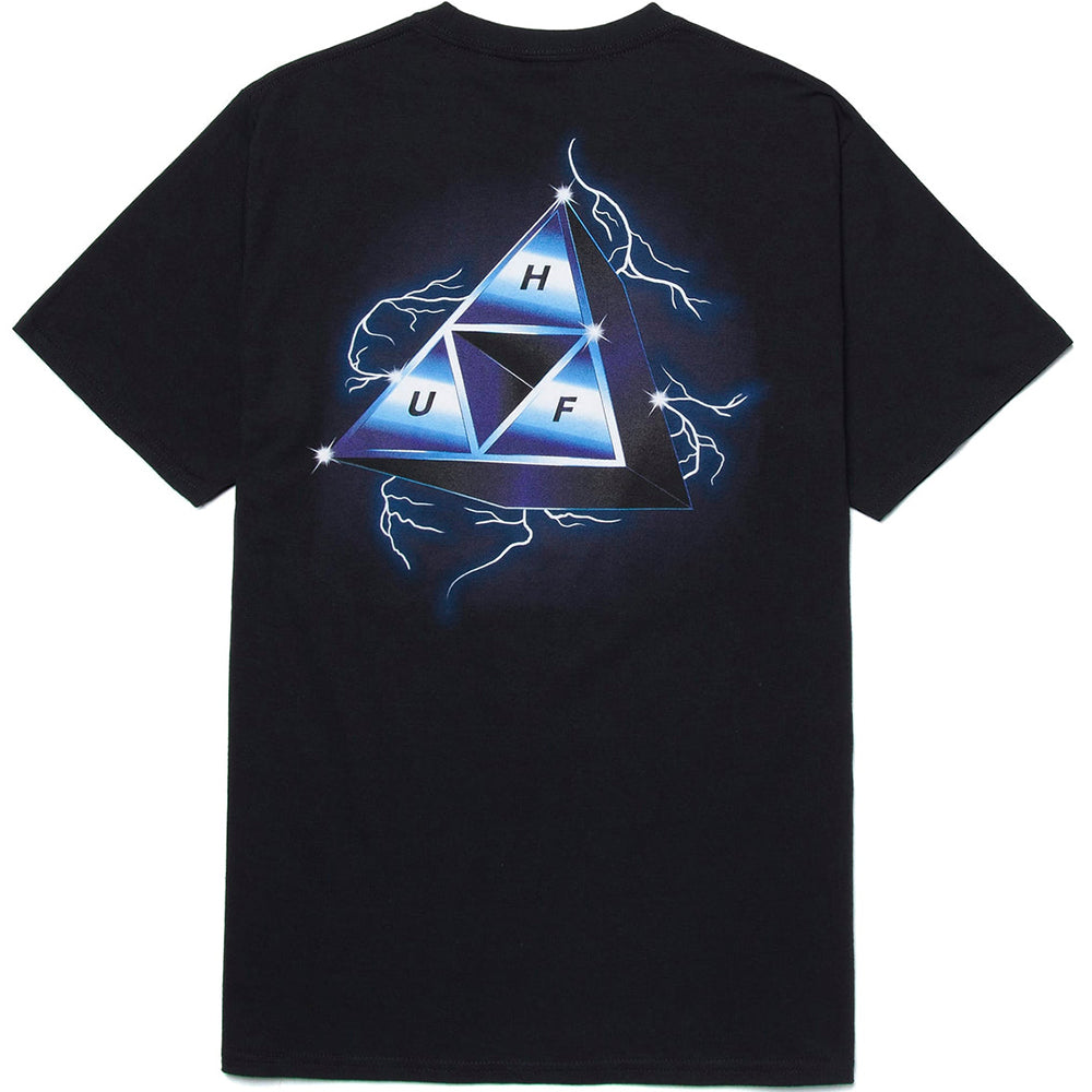 HUF Storm Triple Triangle T shirt black