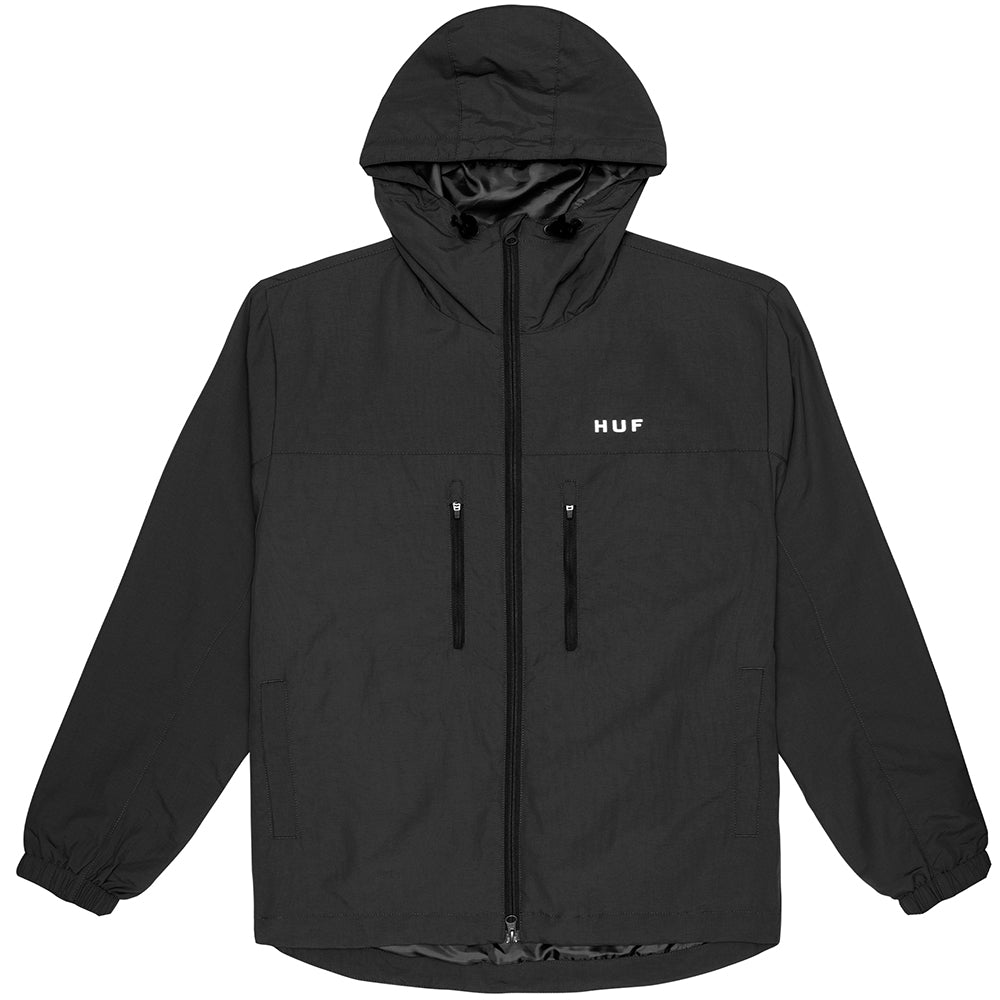 HUF Zip Standard Shell Jacket black