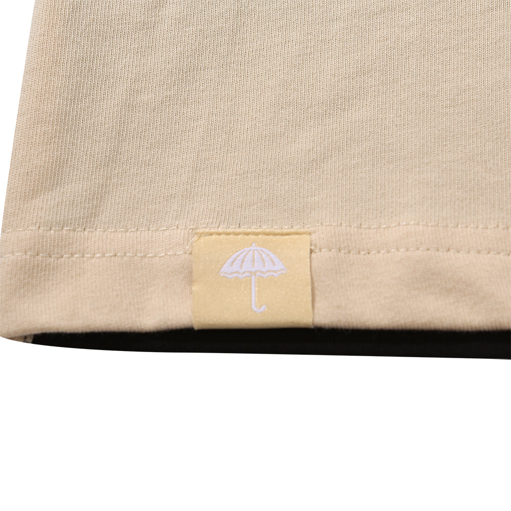 Hélas Recto Verso Tee beige black