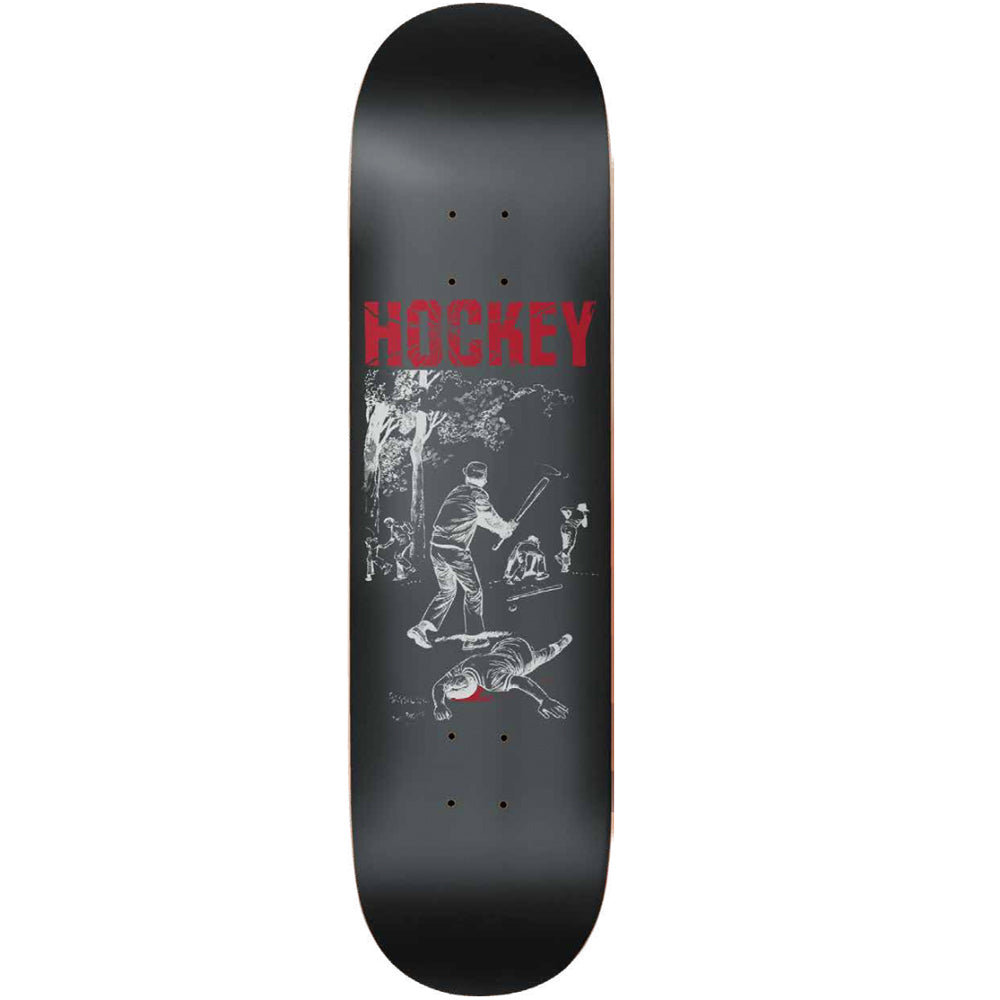 Hockey Baseball Graphite Skateboard Deck 8.44”