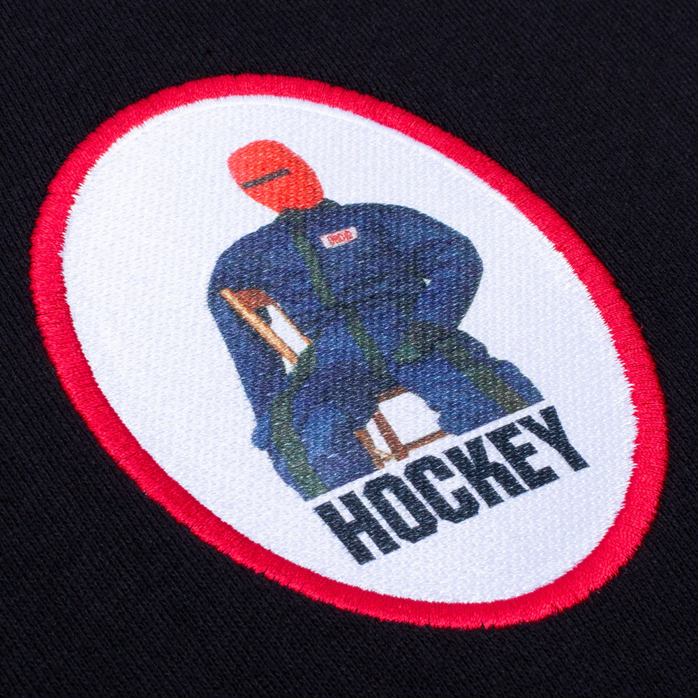 Hockey Droid Hoodie Black