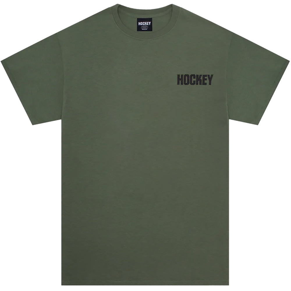 Hockey Luck Tee Army Green