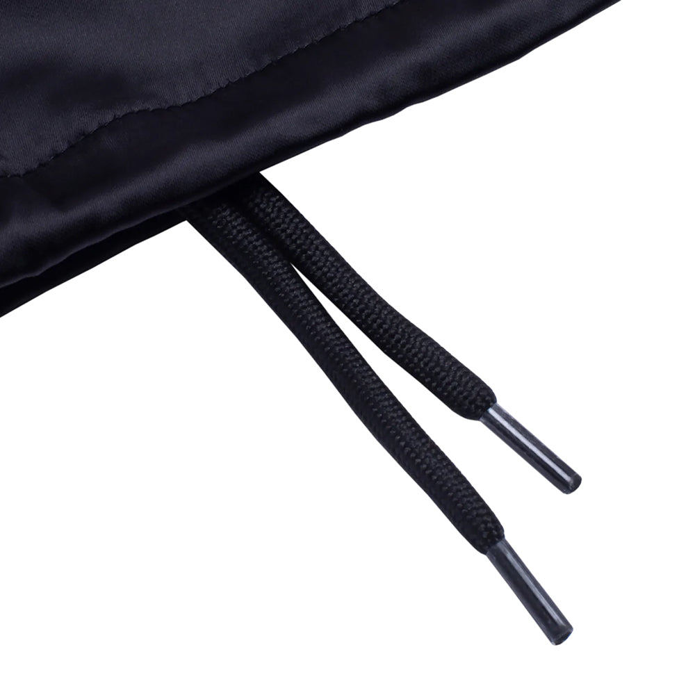 Hockey Satin Coaches Jacket black