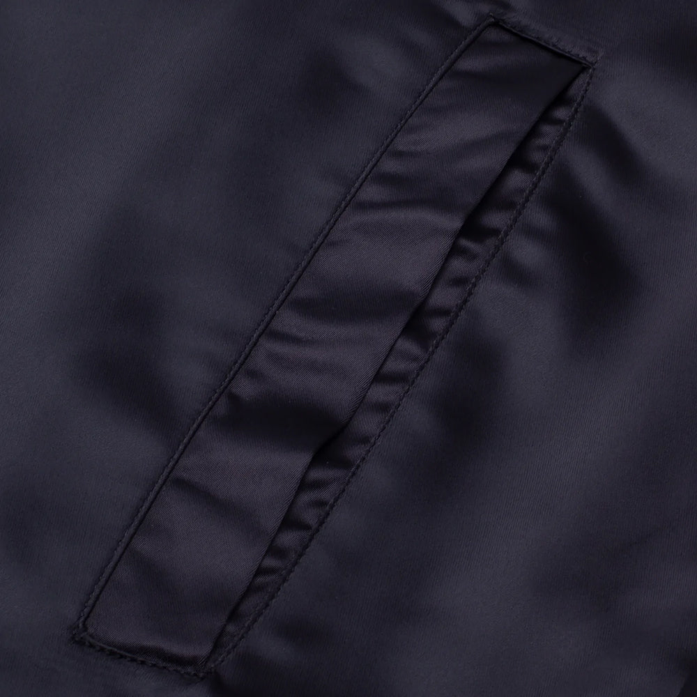 Hockey Satin Coaches Jacket black