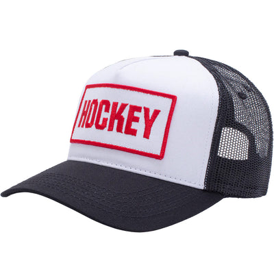 Hockey Truck Stop Hat Black/White
