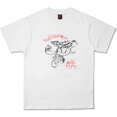 Hoddle Mugsy Tee white