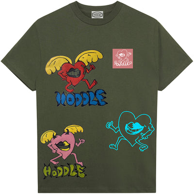 Hoddle Naughty Devil Tee Olive