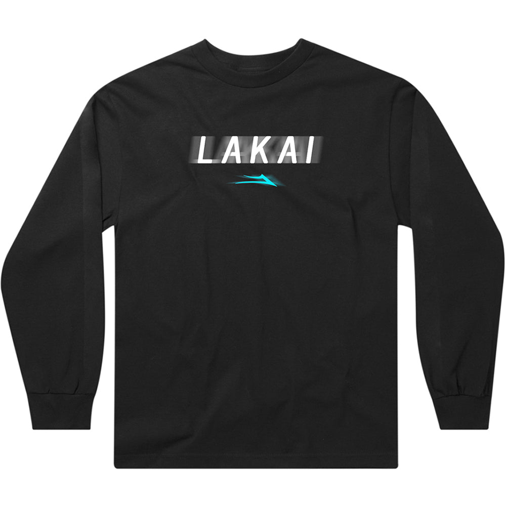 Lakai Blur Long Sleeve T shirt black