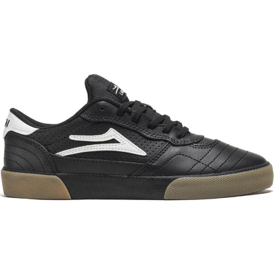 Lakai Cambridge Shoes Black/Gum Leather