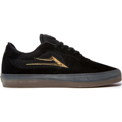 Lakai Essex Shoes Black/Gold Suede