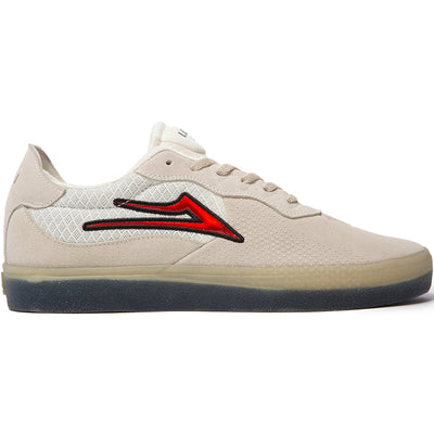 Lakai Essex Shoes White/Red Suede