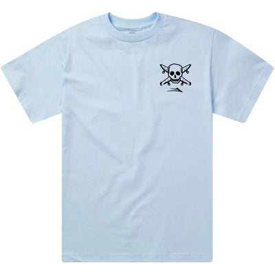 Lakai x Fourstar Street Pirate Tee Light Blue